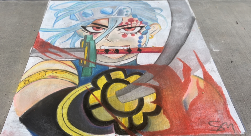 2022 Palm Springs Chalk Art Festival - Student Artists